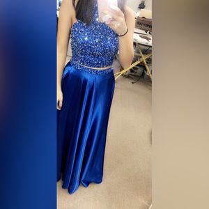 Blue Prom Dress